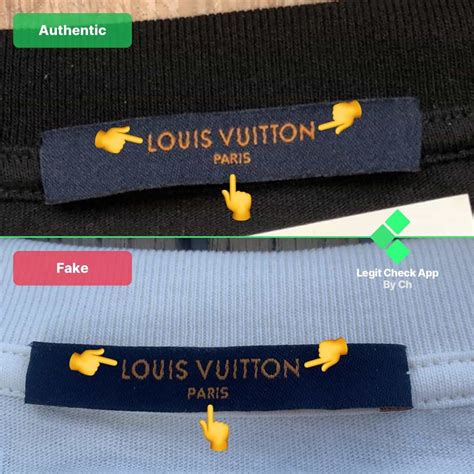 louis vuitton fake tag